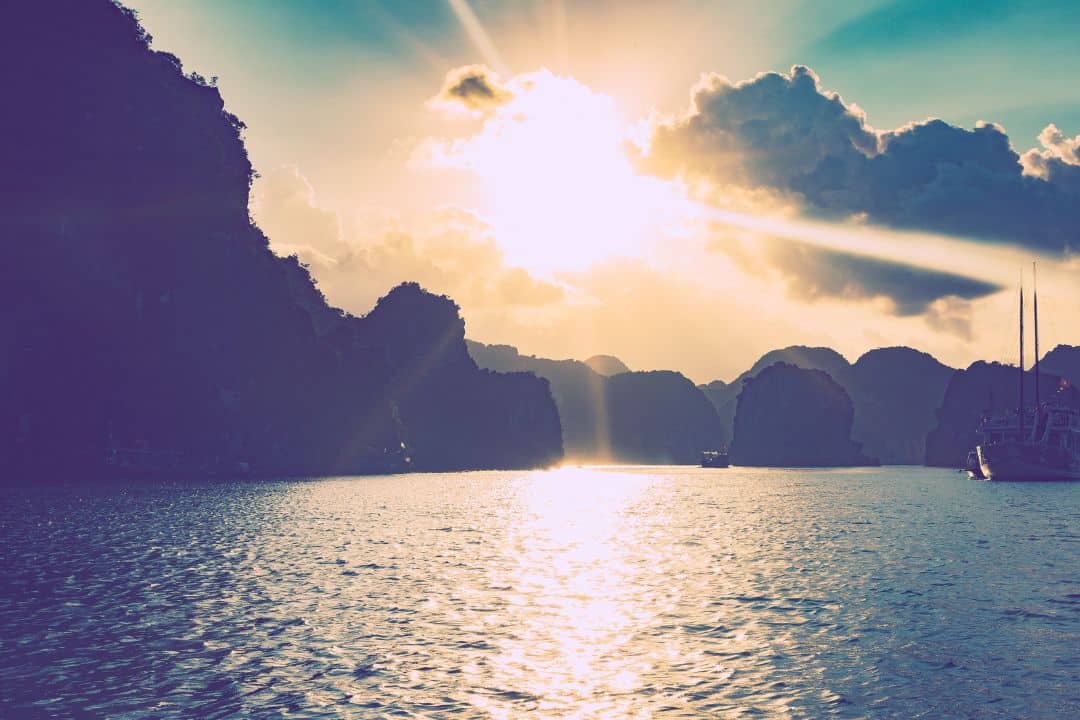 halong bay 2 day itinerary sunrise