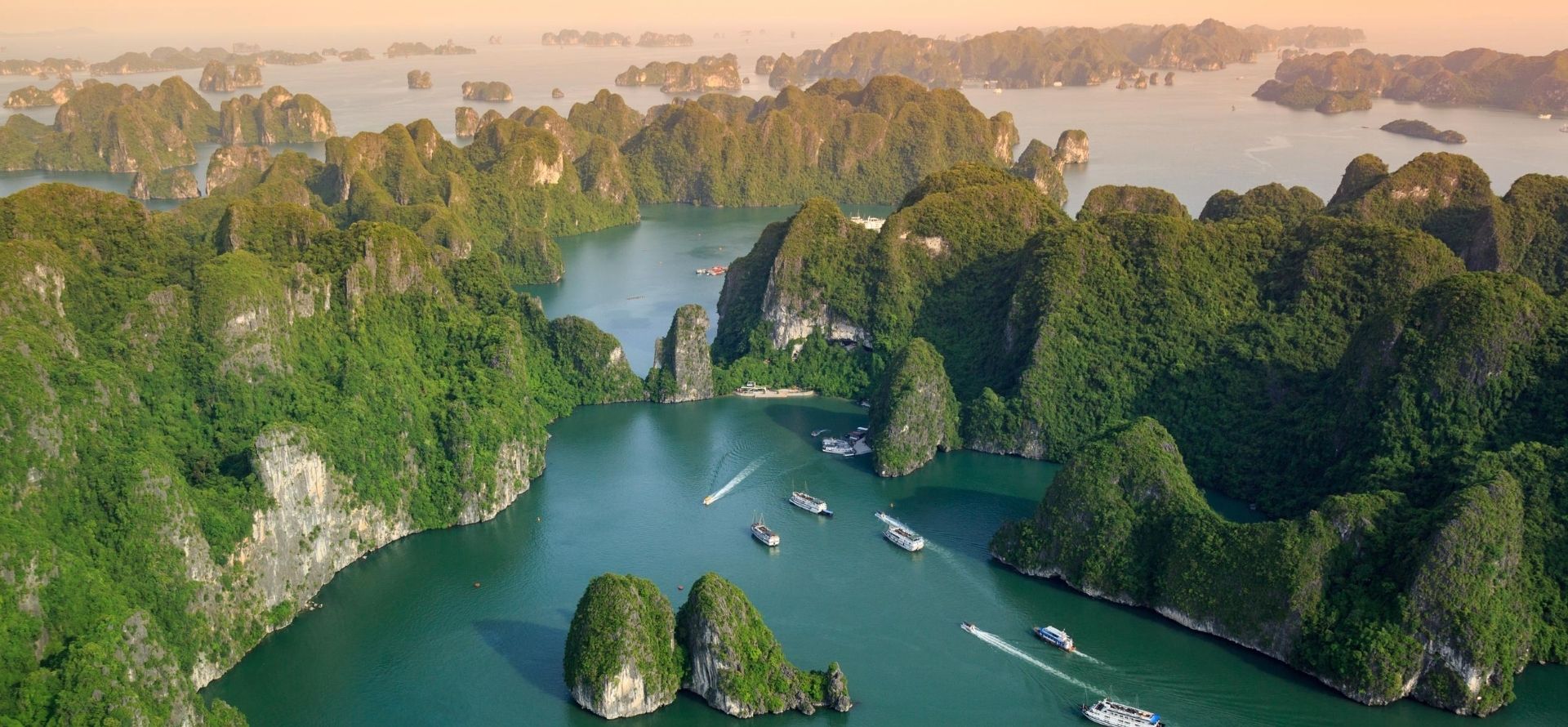 Luxury Combo: Paradise Elegance Cruise & Seaplane Halong Bay tour by Origin Vietnam