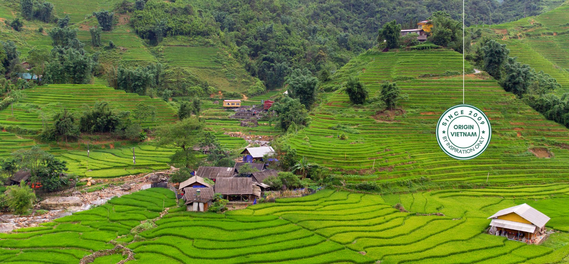 Terraced rice fields and ethnic villages in Lao Chai and Ta Van, Sapa