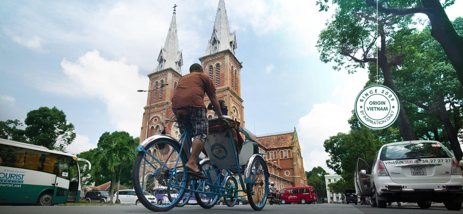 Ho Chi Minh City tours showcasing urban life and historic landmarks