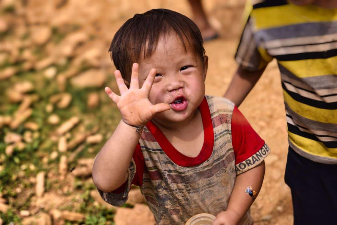 Smile Kid In Northern VN