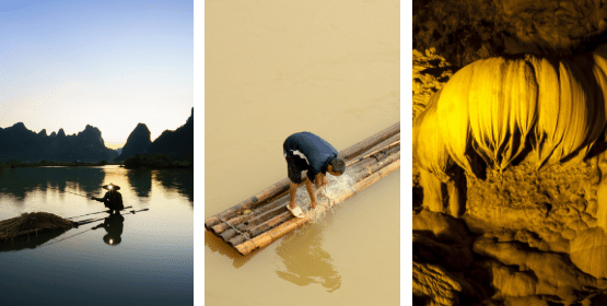 Travel with less tourist path in Ban Gioc Vietnam